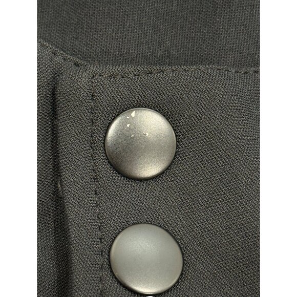 Travis Mathew Navigational Report Vest Black & Gray Snap Button Golf Size L - Picture 7 of 9